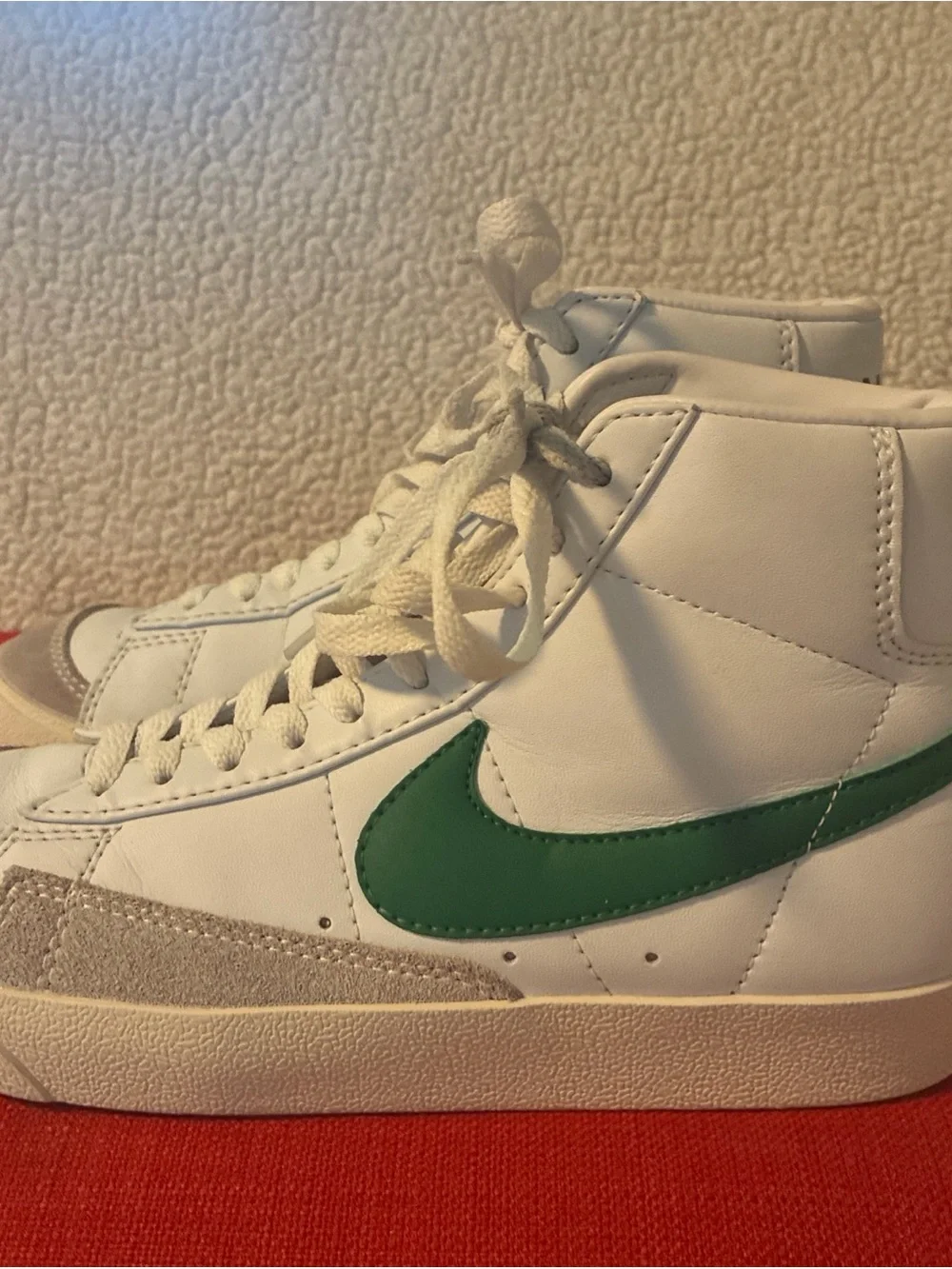 Nike Blazer Mid 77 Vintage White Pine Green Men's Size 7 Custom BQ6806-300